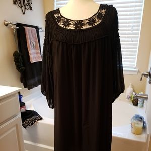 Heart Soul Black Cocktail Dress
